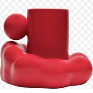 Modern Red Ceramic Mug